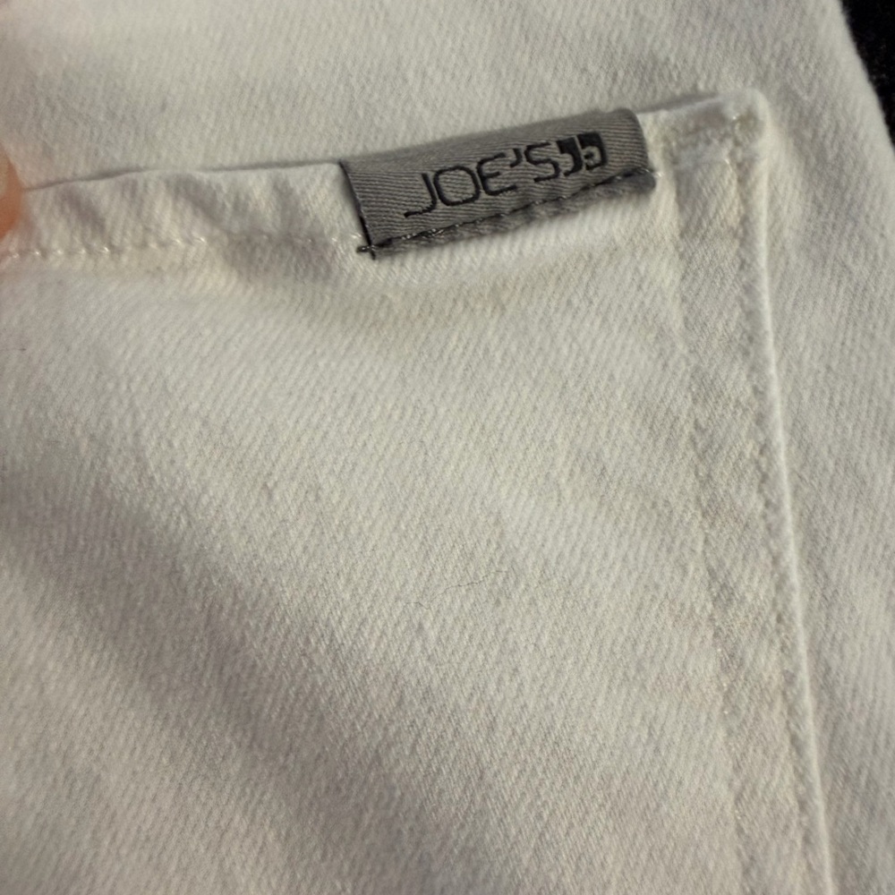 Joe's Jeans White High Rise Flare Jeans Size 25 Patch Pocket - Picture 3 of 8
